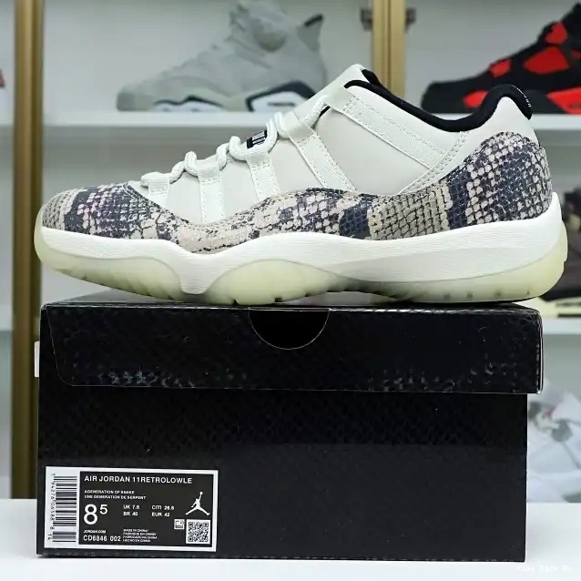 AIR SNAKESKIN BONE LIGHT LOW 11 JORDAN Kimikick 0519